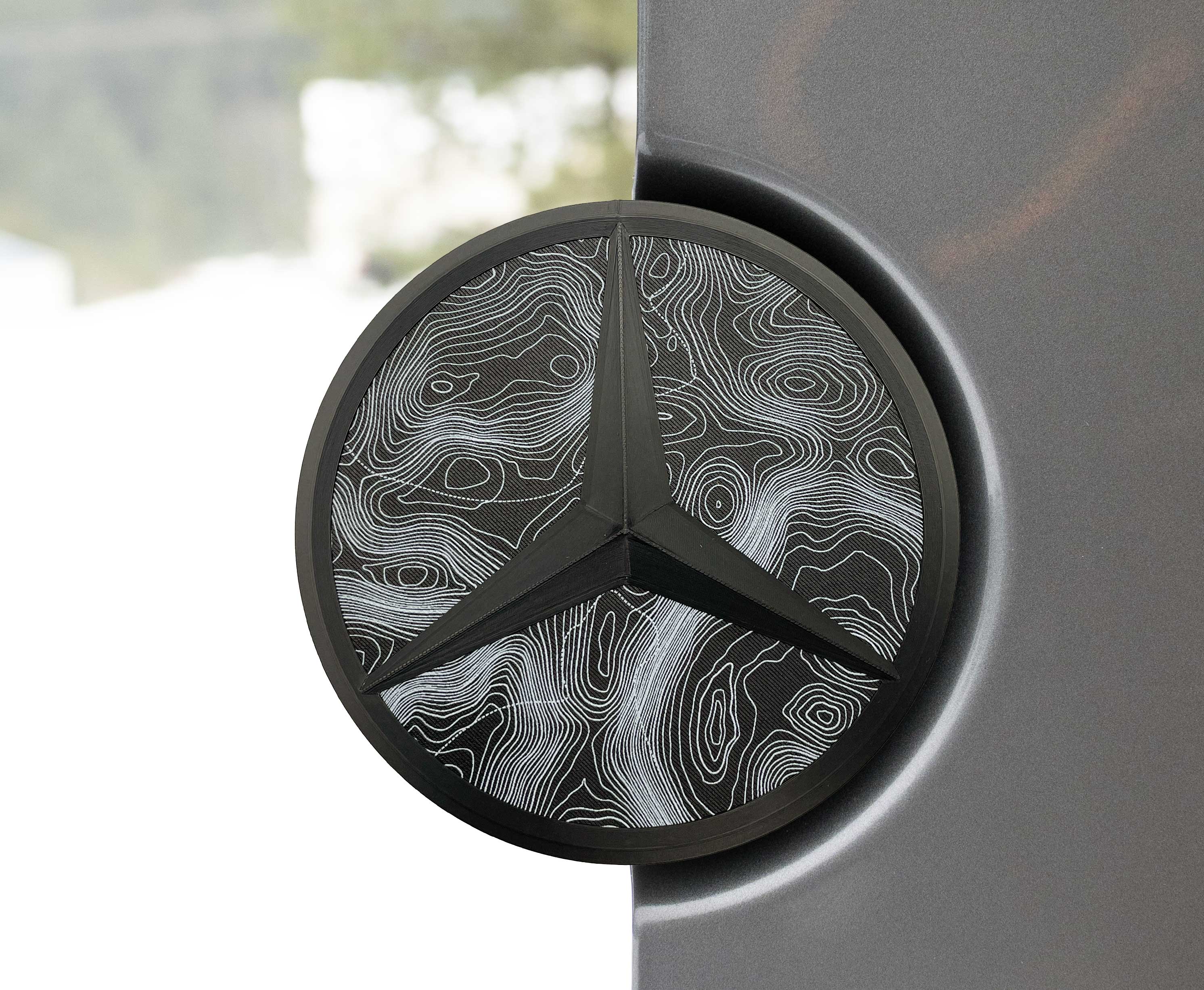 Topography Sprinter Topography Map Rear Door Emblem for the Mercedes Sprinter Vans 2007 ...