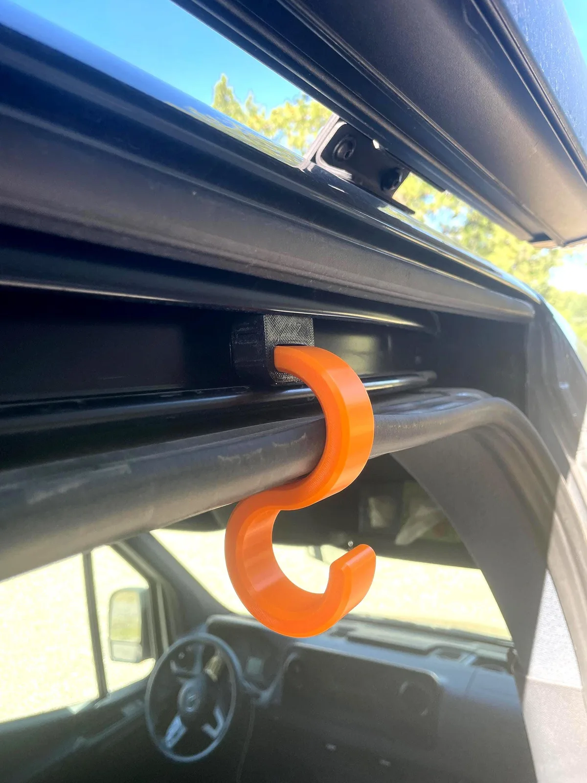 Sprinter Van Sliding Doorstop and Drying Hook